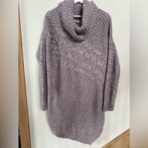 Ricki's Soft Dusty Rose Cowl Neck Sweater